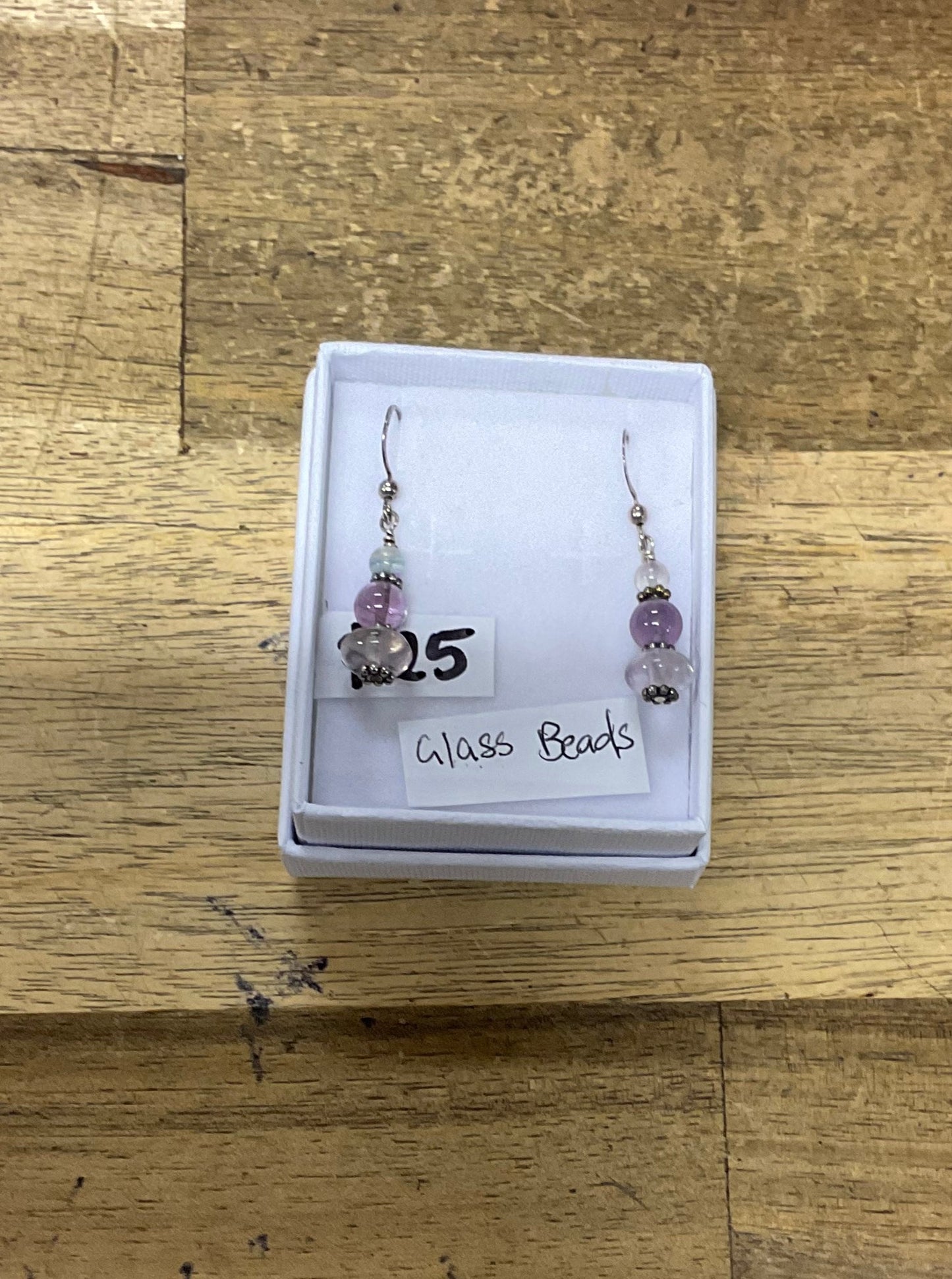 Beaded Stone Earrings Various