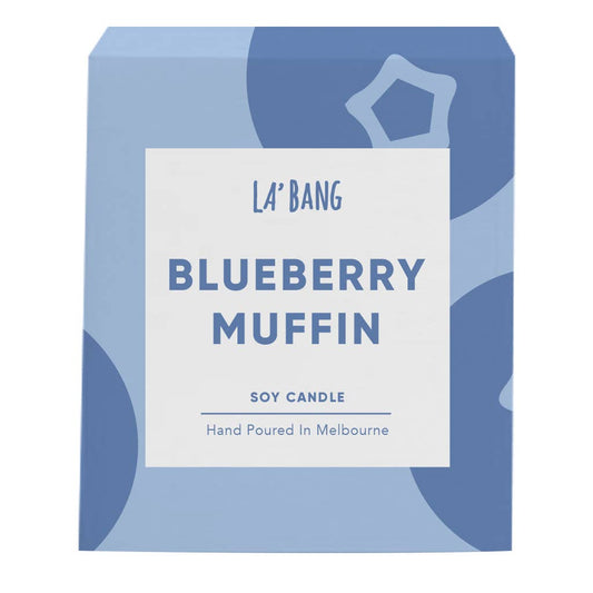 Wooden wick Candle - Blueberry Muffin