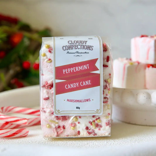Candy Cane Marshmallows