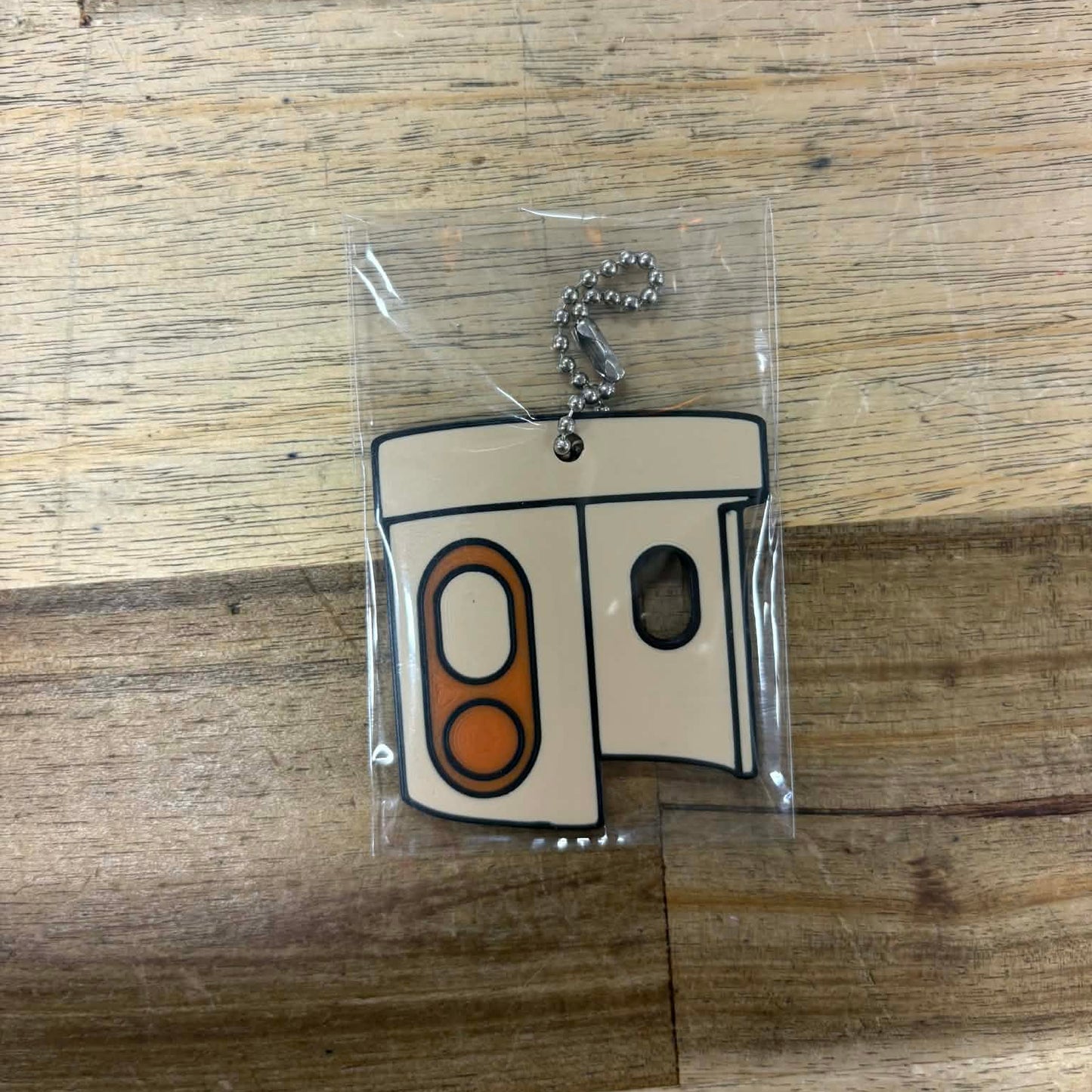 Canberra Bus Shelter Keyring