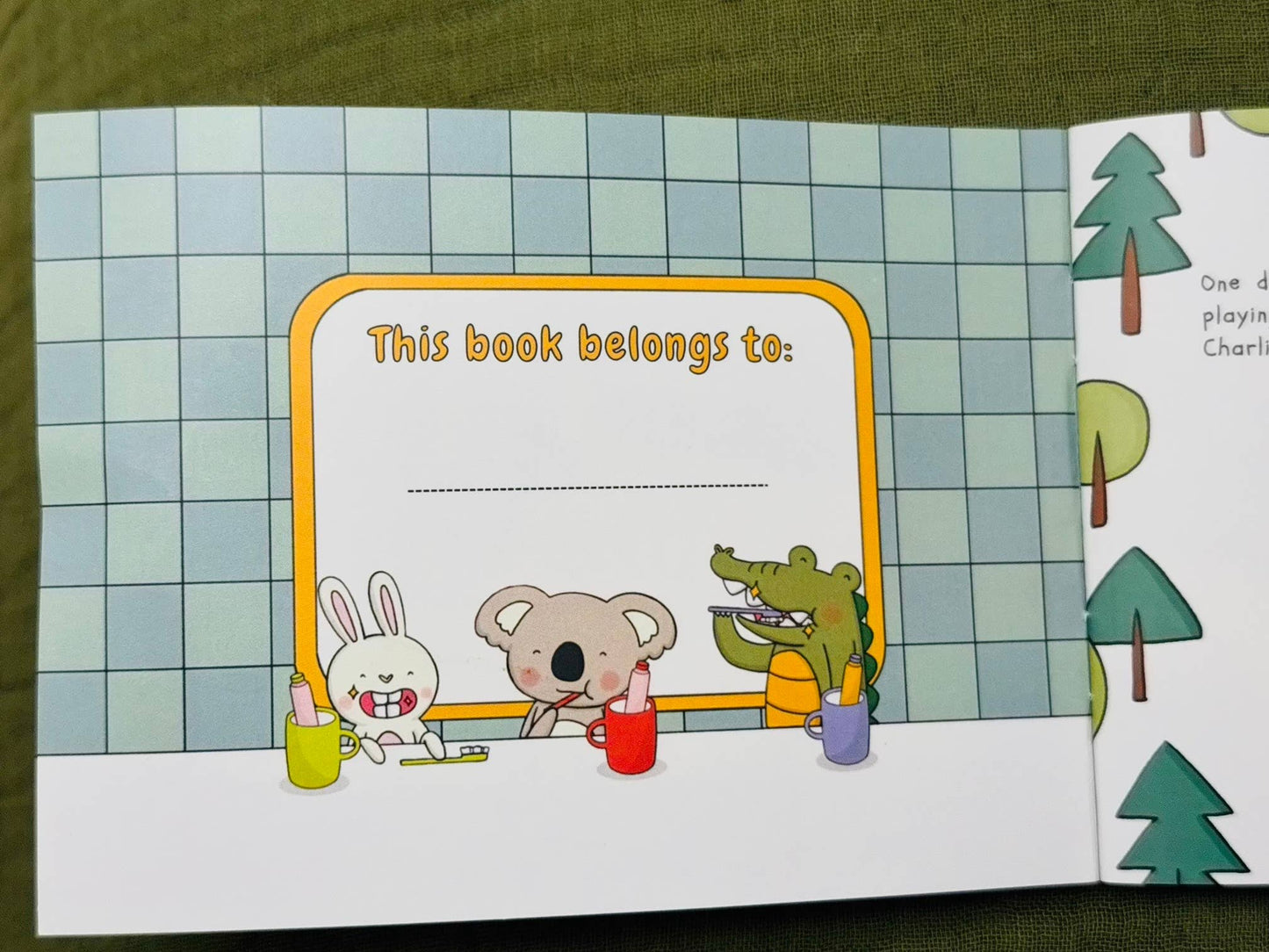 Wooden Happy Teeth Duo with Story Book-Koala