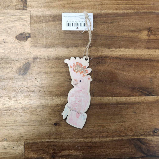 Xmas Ornament - Pink Cockatoo