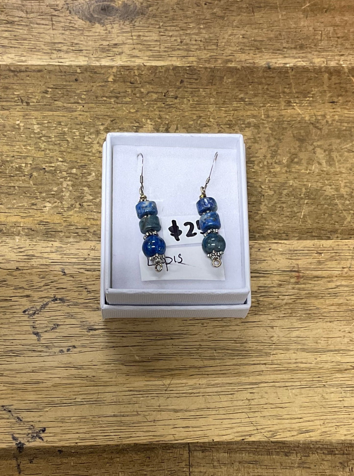 Beaded Stone Earrings Various