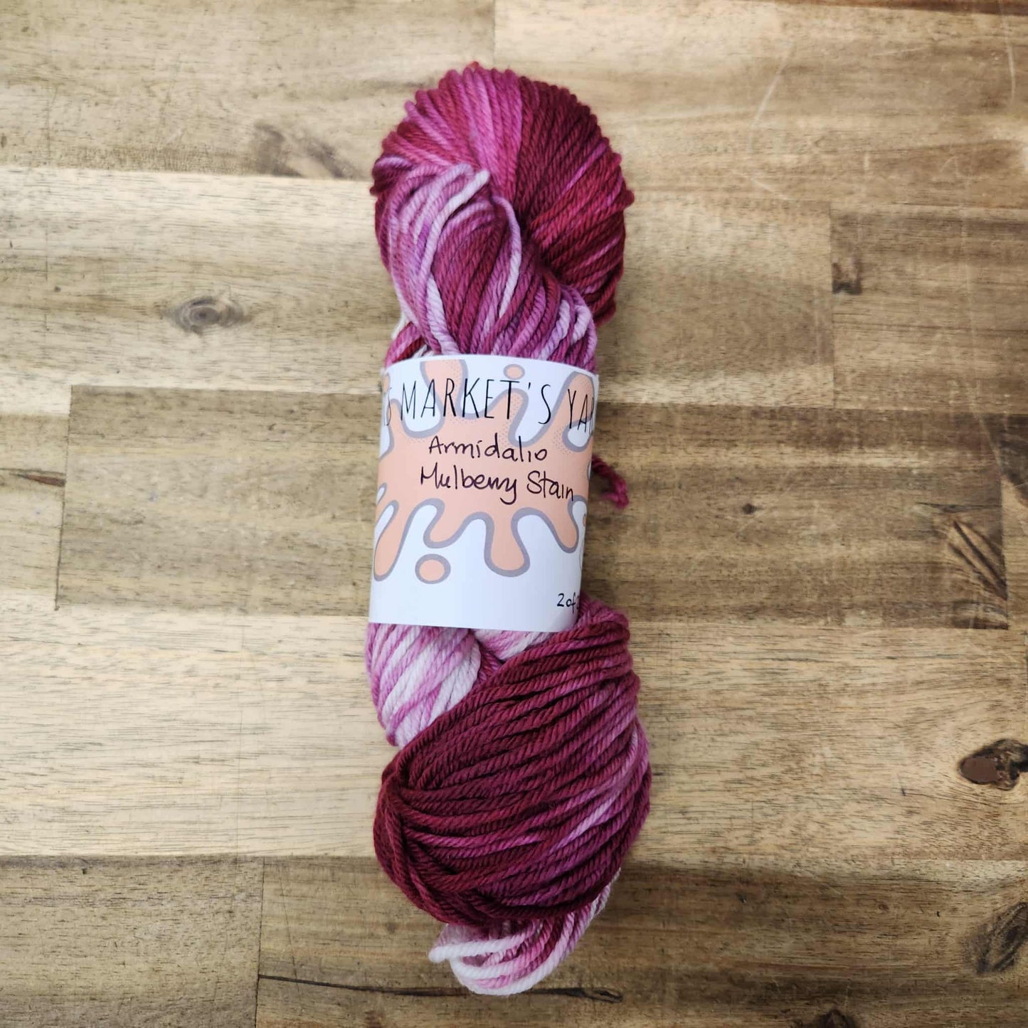 Mrs Market's Armidalio 8ply Hand Dyed Merino