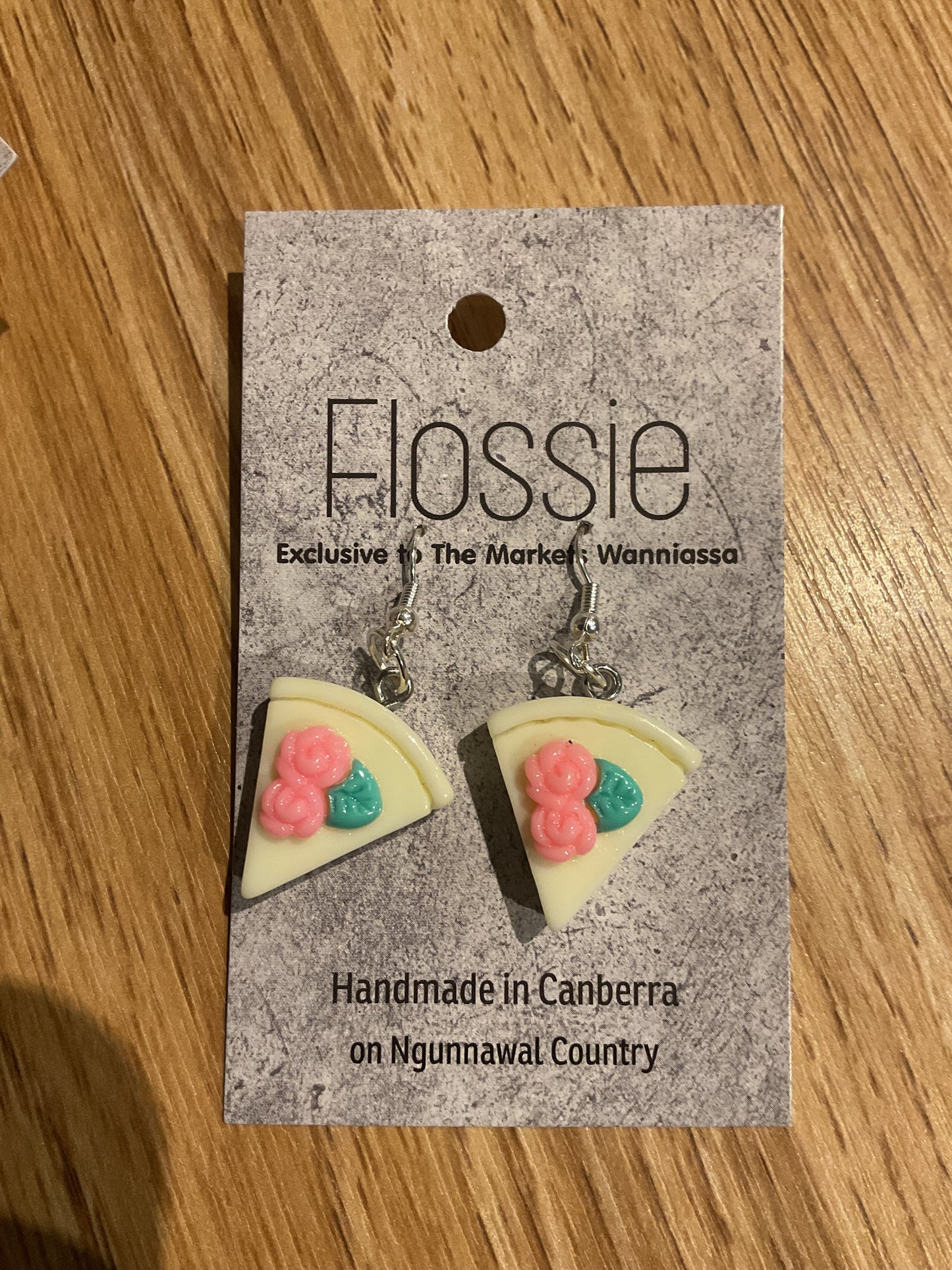 *Earrings Cake Dangles