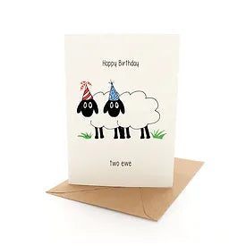 Greeting Card Birthday Sheep
