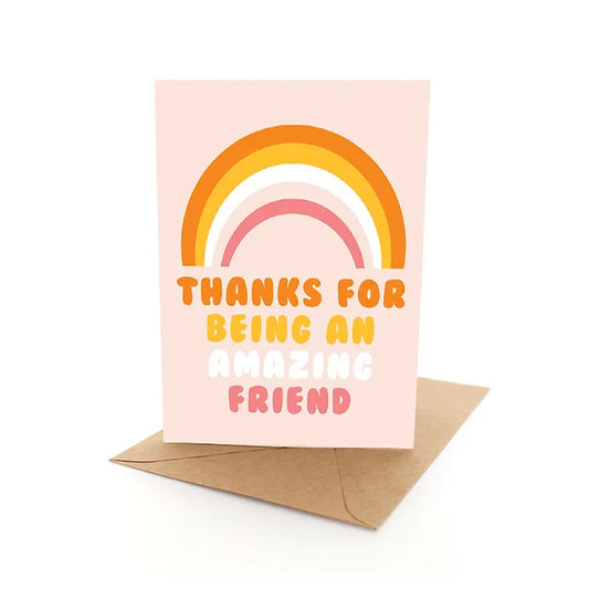 Greeting Card Amazing Friend