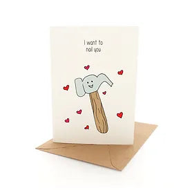 Greeting Card Punny Hammer