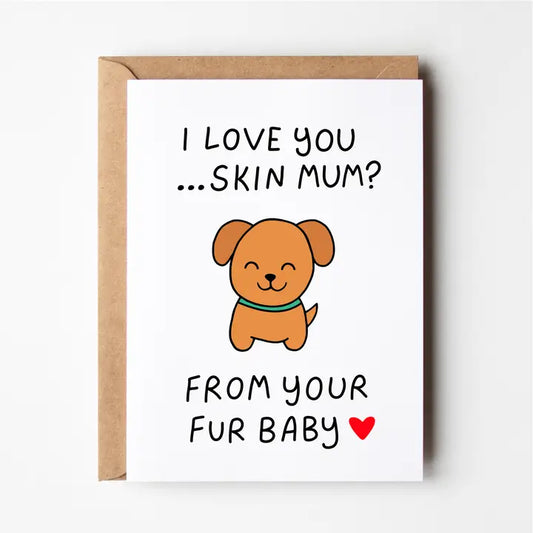 Mummy's Fur Baby Card