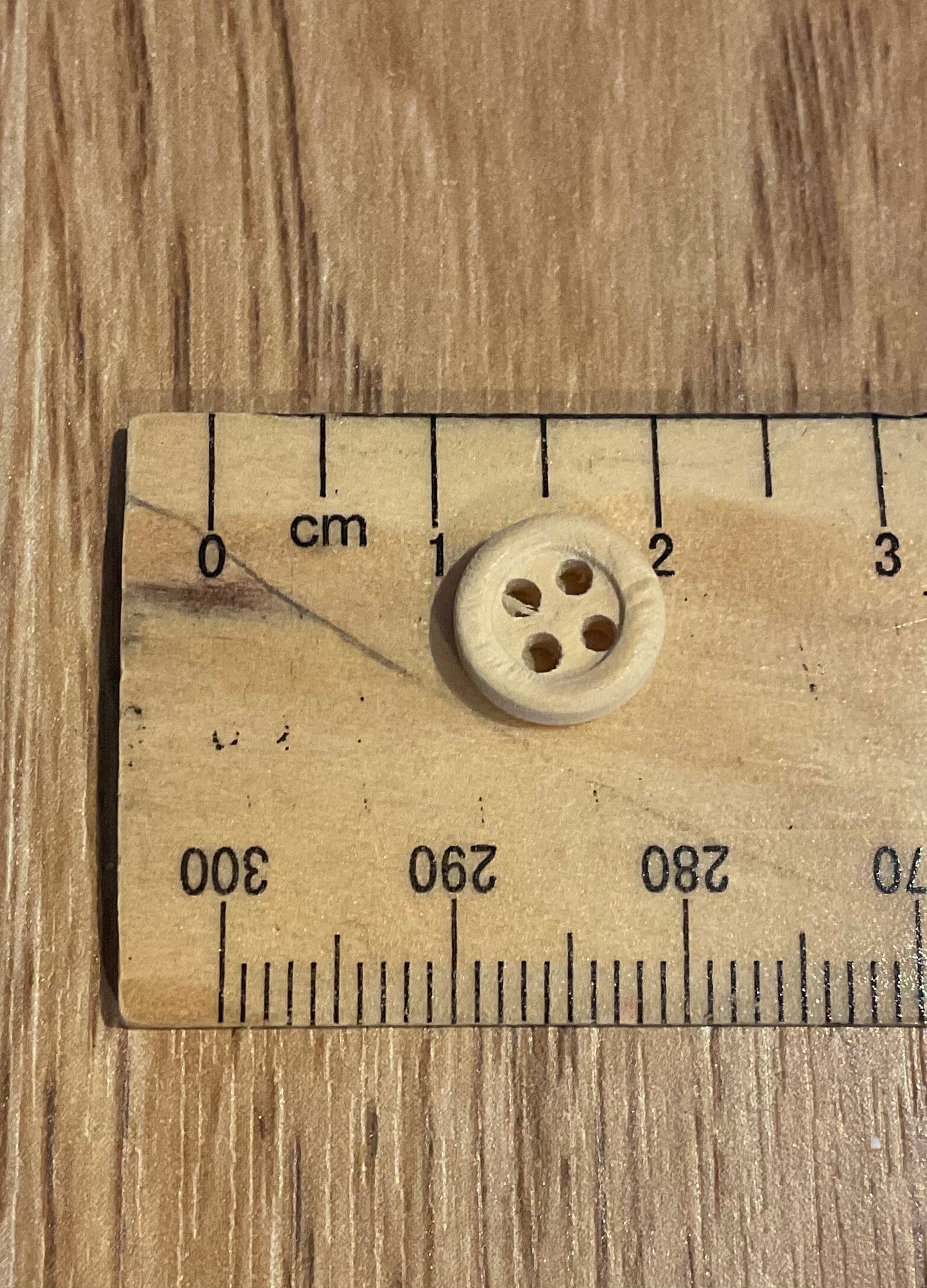 *Loose Buttons - Wooden Natural