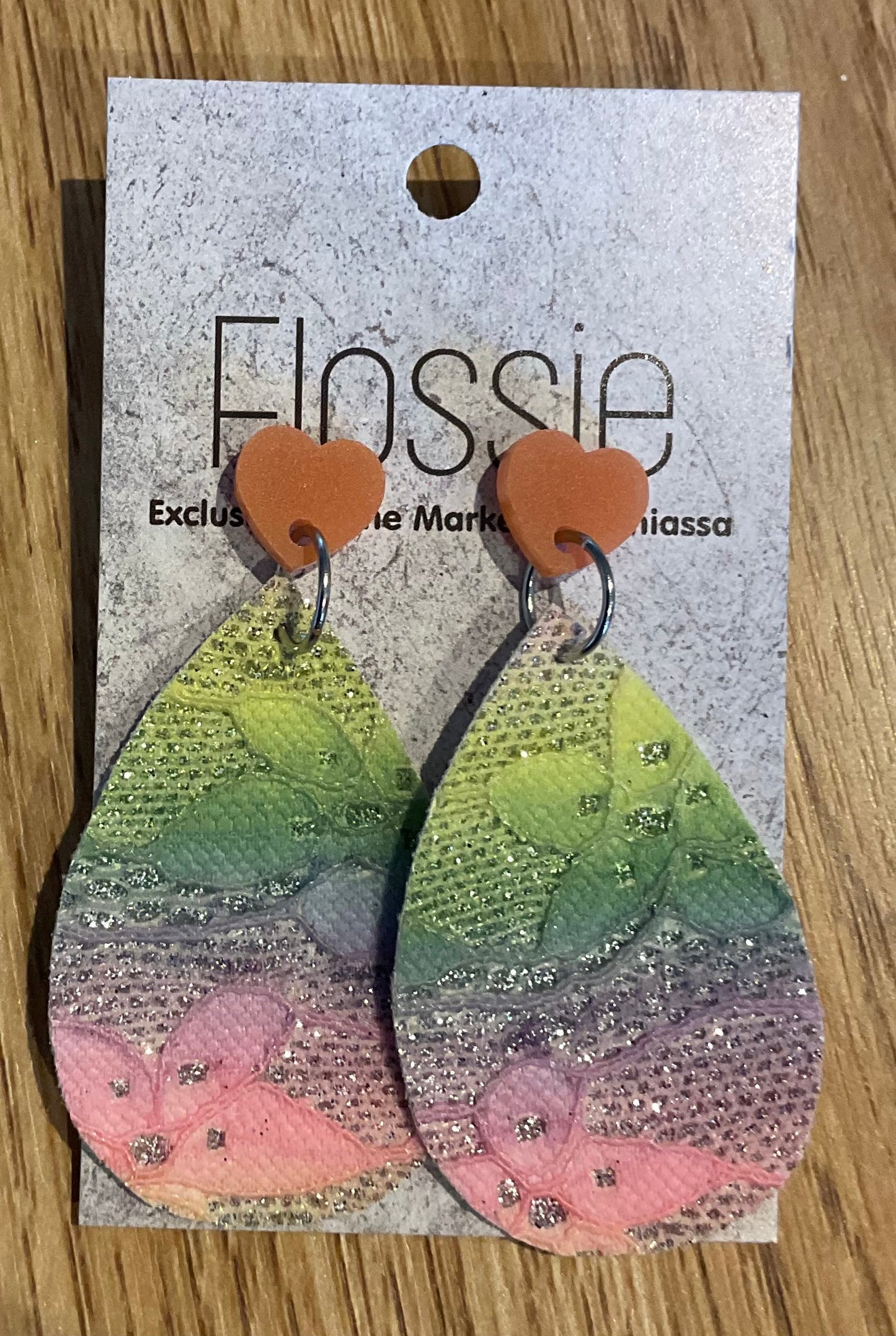 *Earrings Pastel Lace Dangles