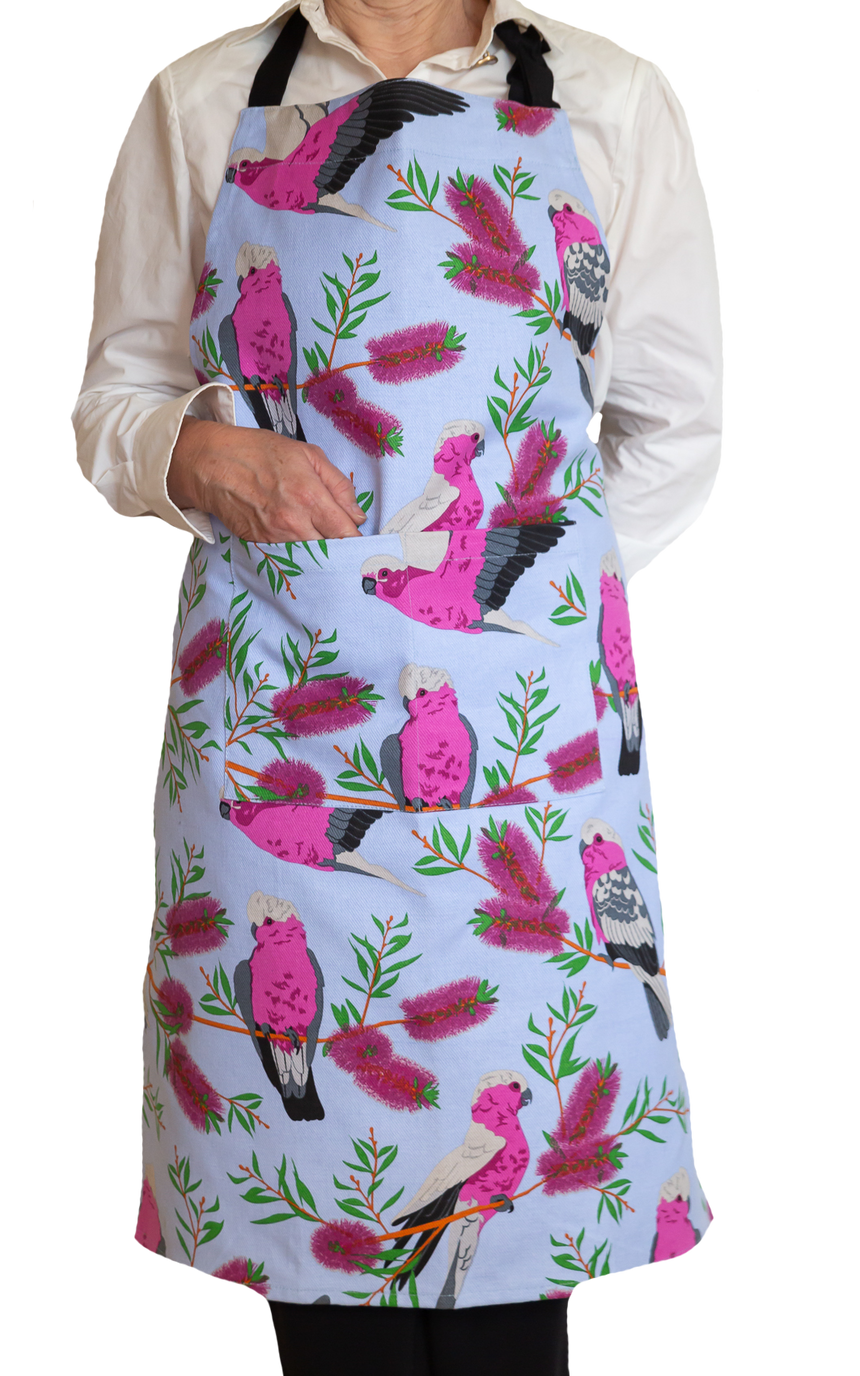 Apron - Blue Galah