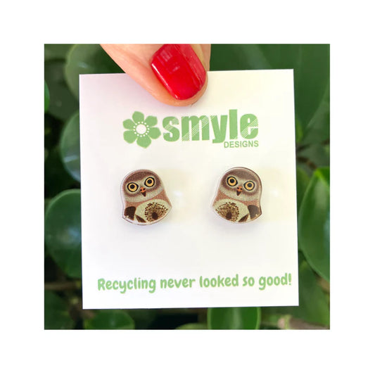 Barking Owl Studs
