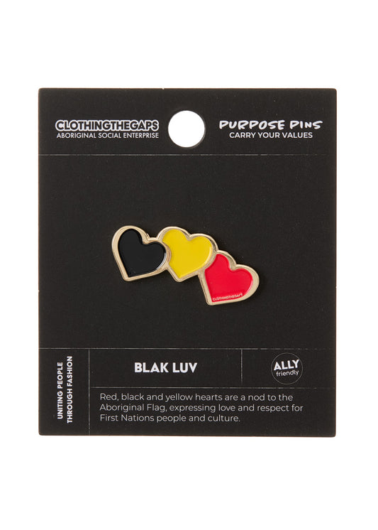 Purpose Pin Blak Luv