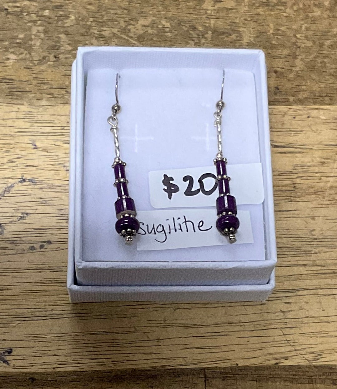 Beaded Stone Earrings Various