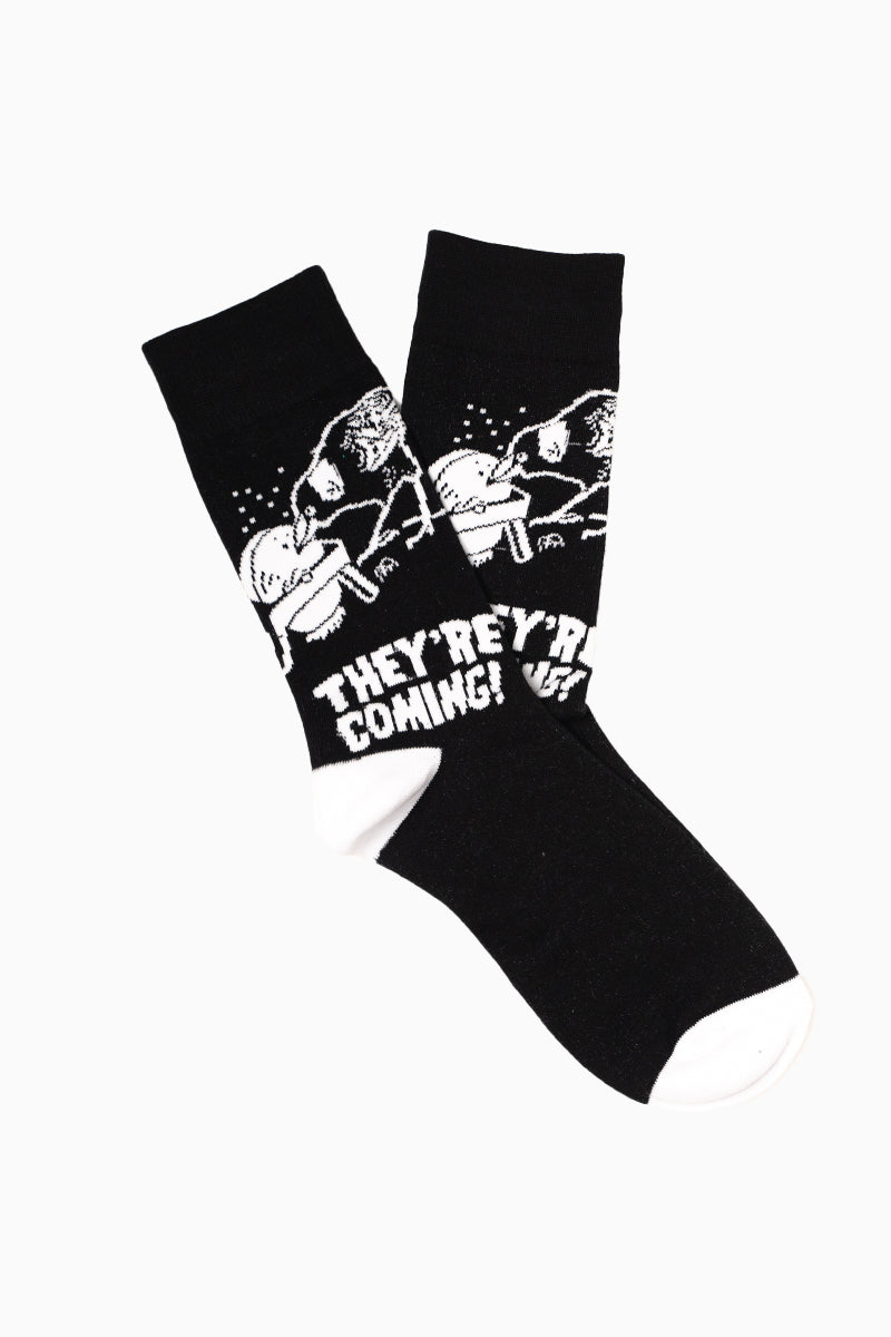 They're Coming! Magpie Socks