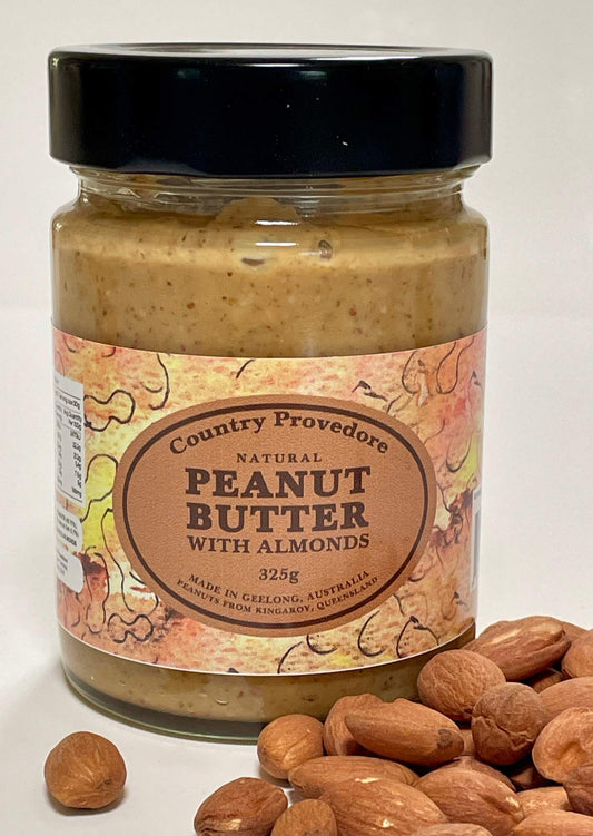 Natural Peanut Butter with Almonds - 325g