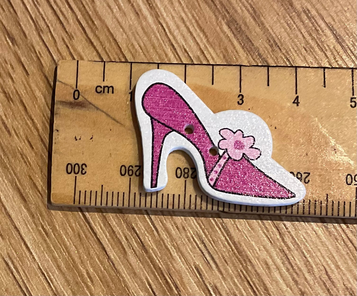 *Loose Buttons - Wooden Shoes