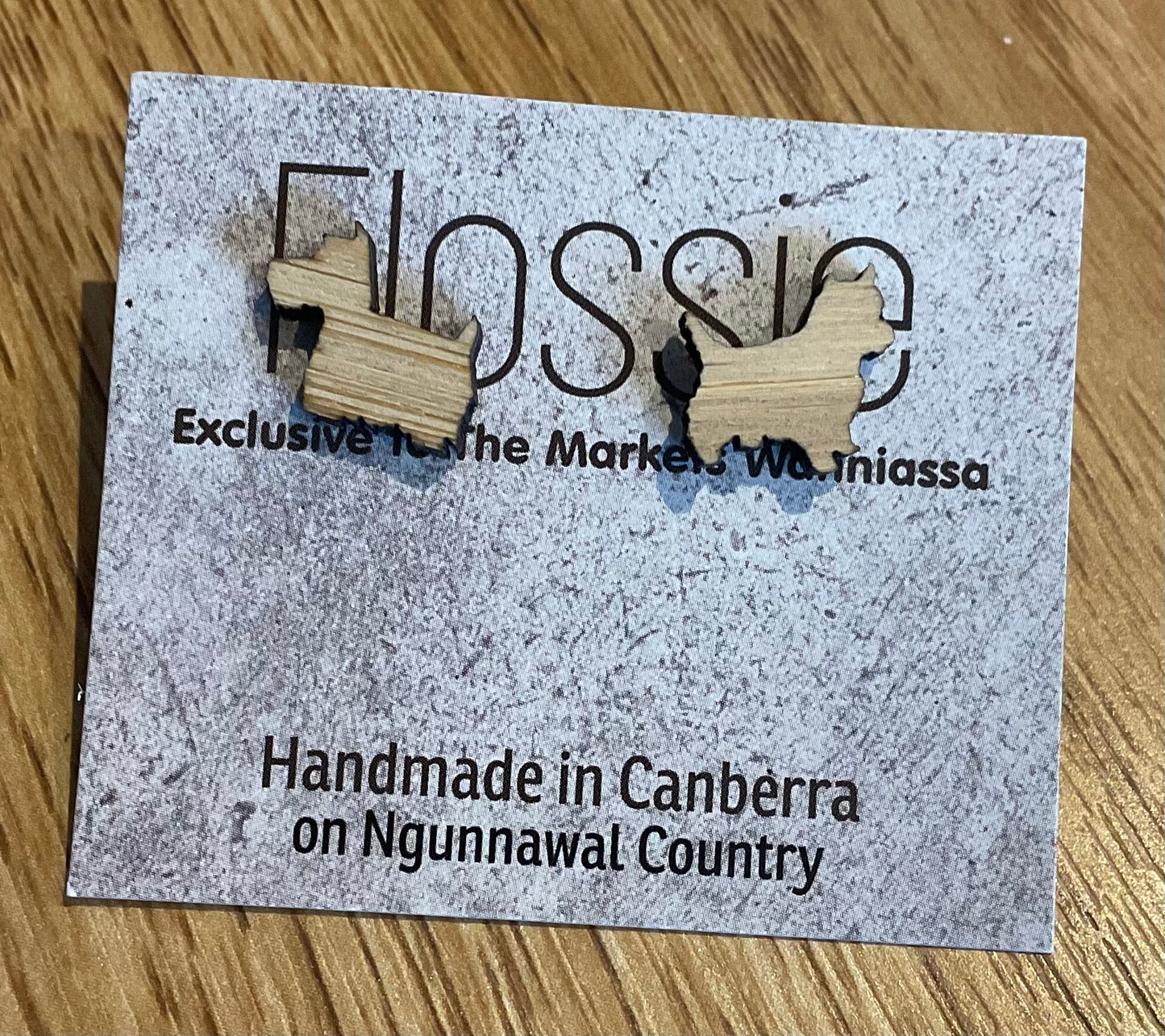 *Earrings Scotty Dog Studs