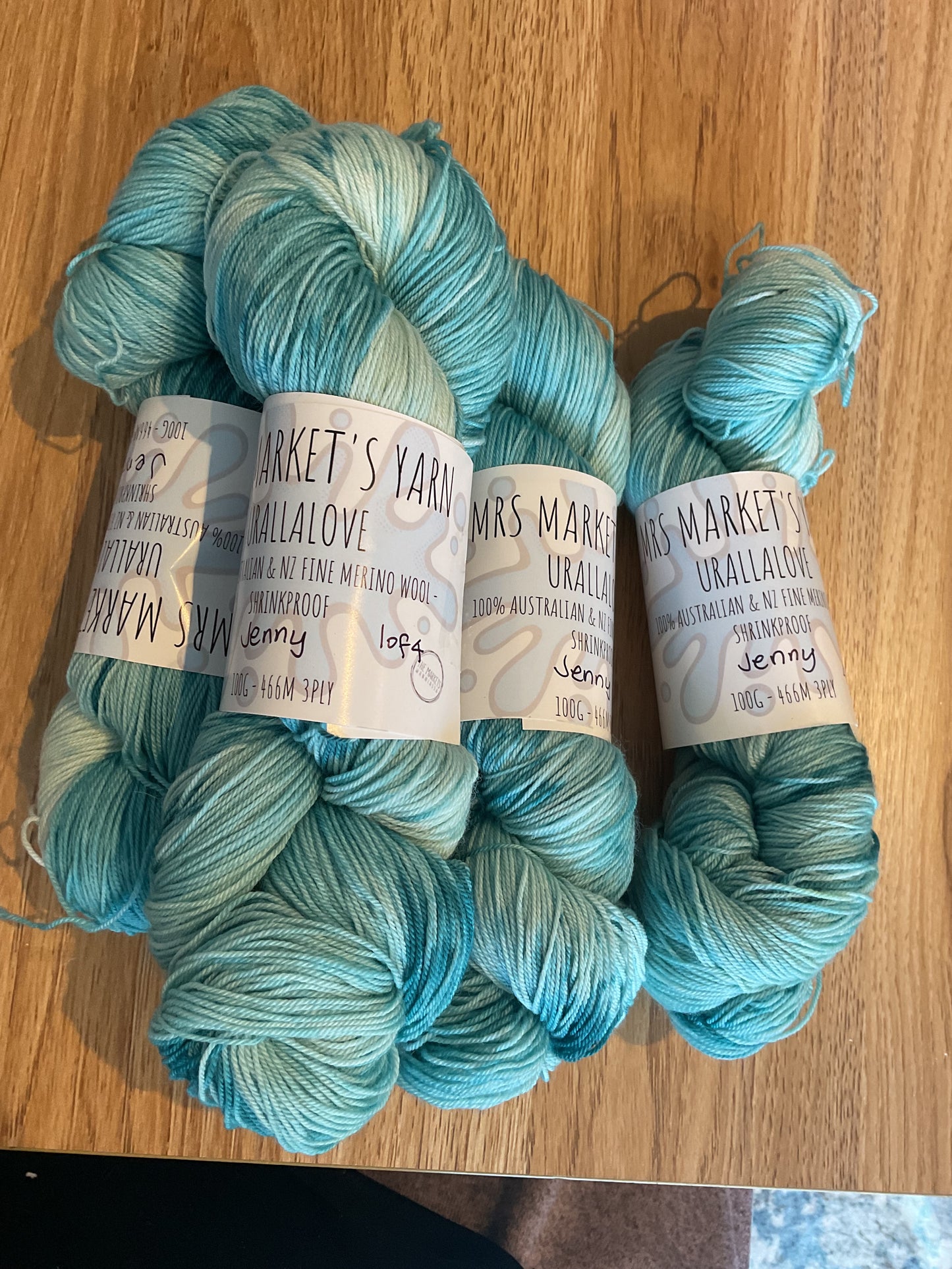 *Urallalove 3ply Yarn Jenny