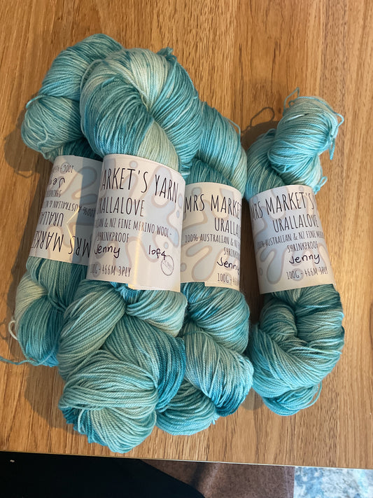 *Urallalove 3ply Yarn Jenny