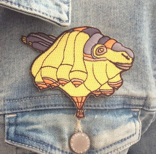 Embroidered Patch - Skywhale