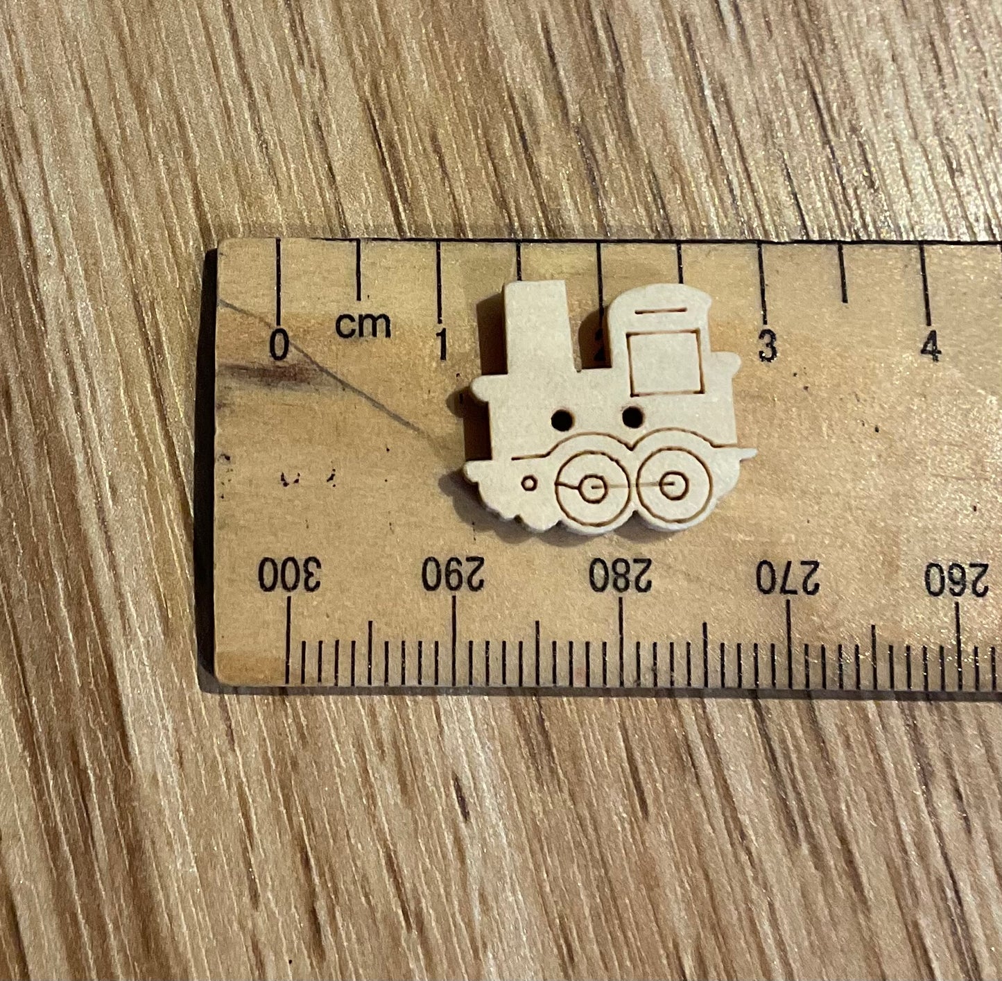 *Loose Buttons - Wooden Trains