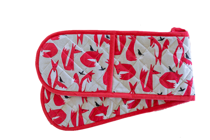 Double Oven Glove - Fox