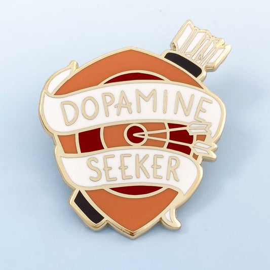 Dopamine Seeker Lapel Pin