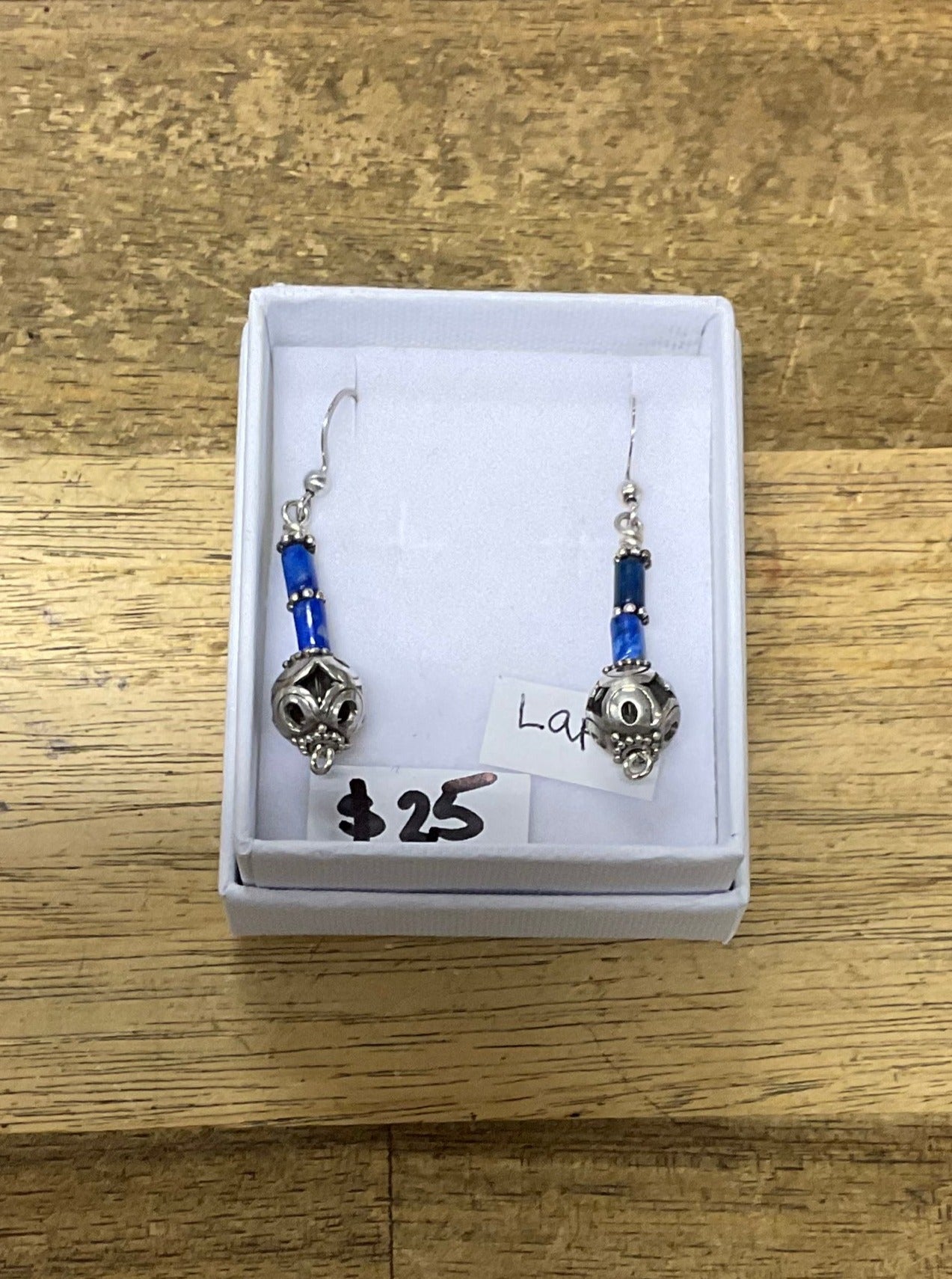 Beaded Stone Earrings Various