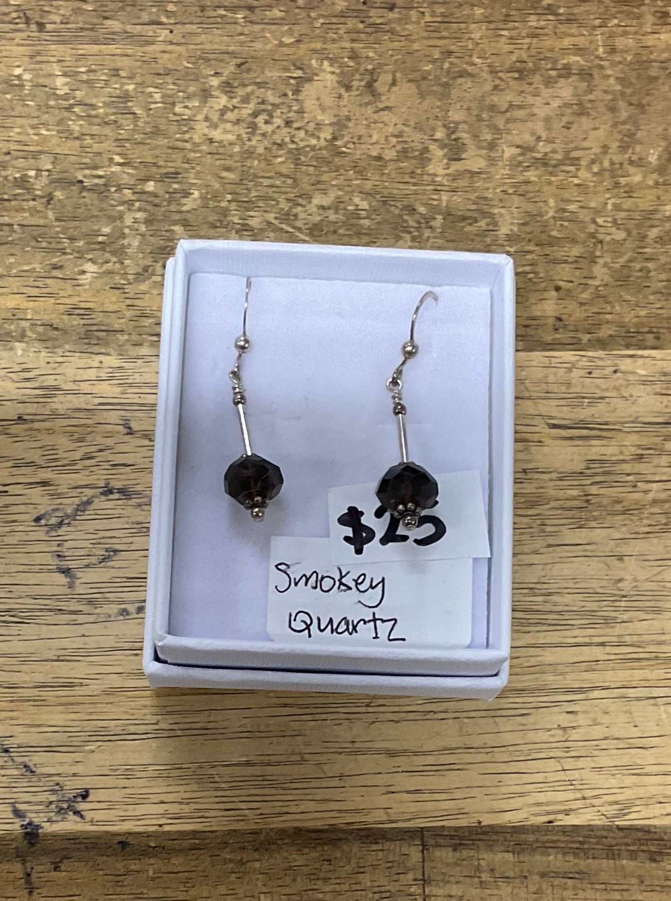 Beaded Stone Earrings Various