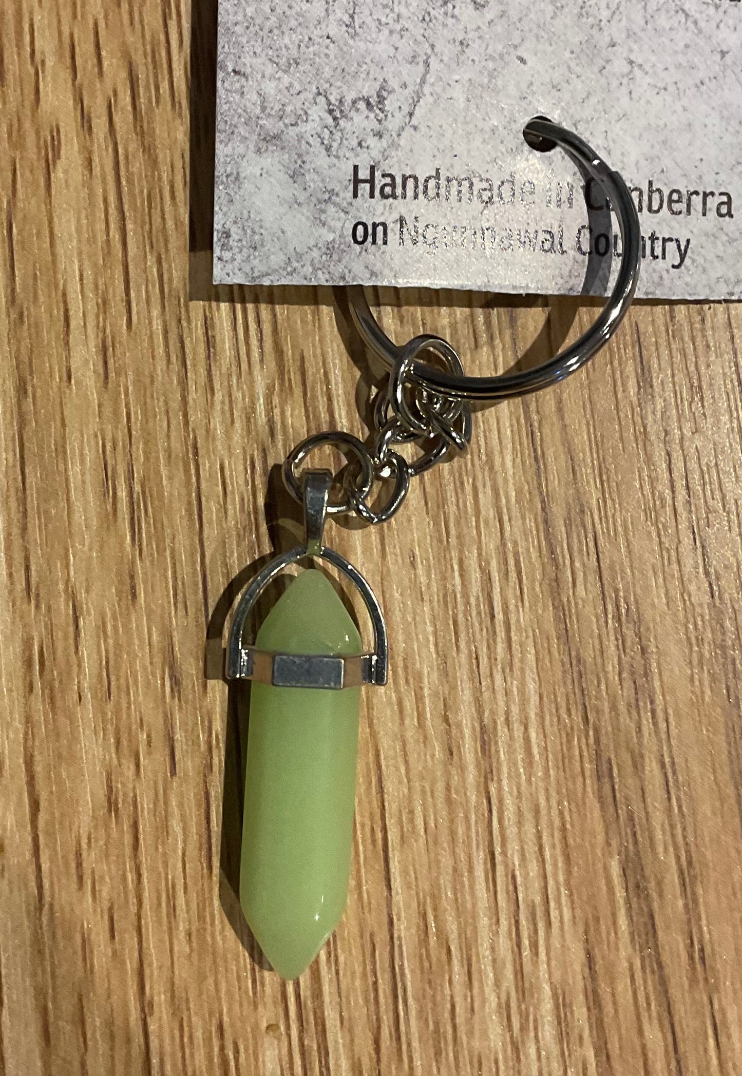 *Keychain -Crystal -Green