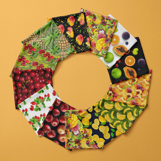 Fat Quarters 12 Pack - Fruit-a-licious