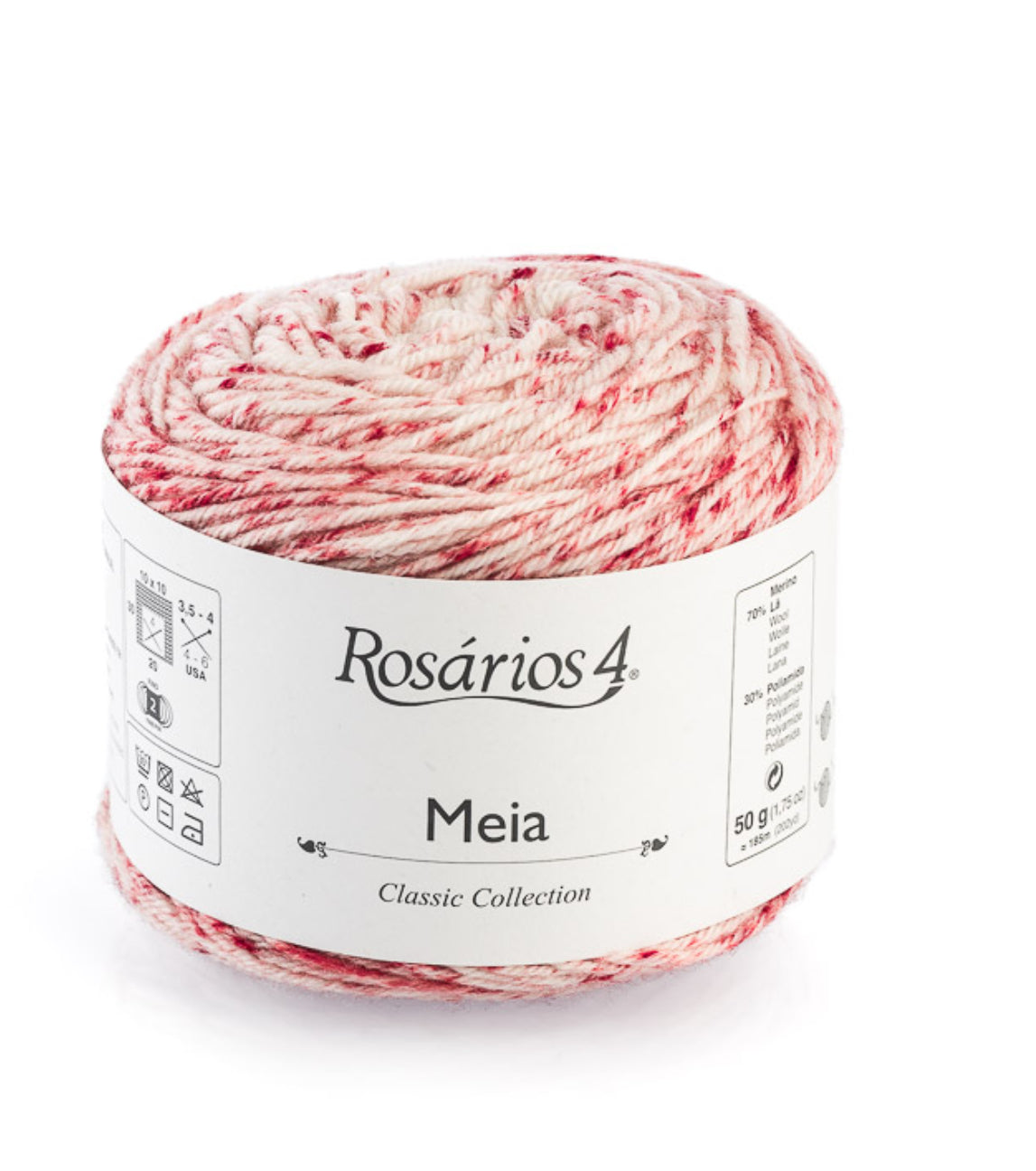 Rosarios 4ply Meia