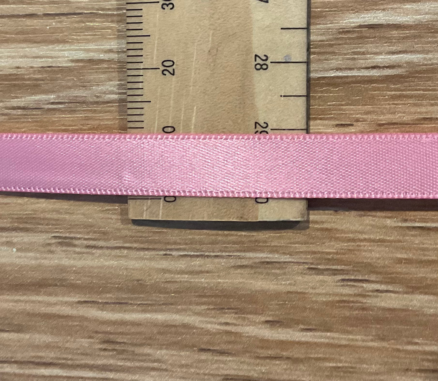 *Ribbon Dusky Pink 10mm Per Metre