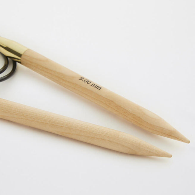 Basix Birch Circular Needles 100cm