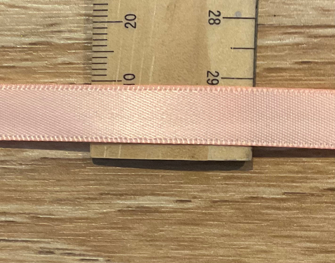 *Ribbon Apricot 10mm Per Metre