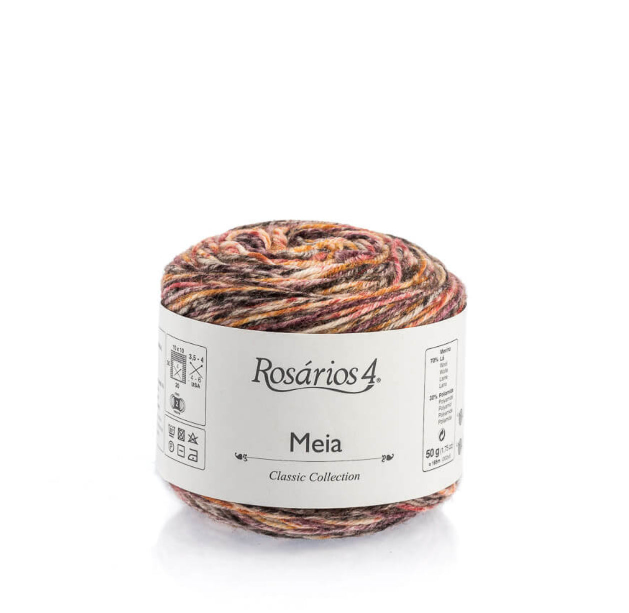Rosarios 4ply Meia