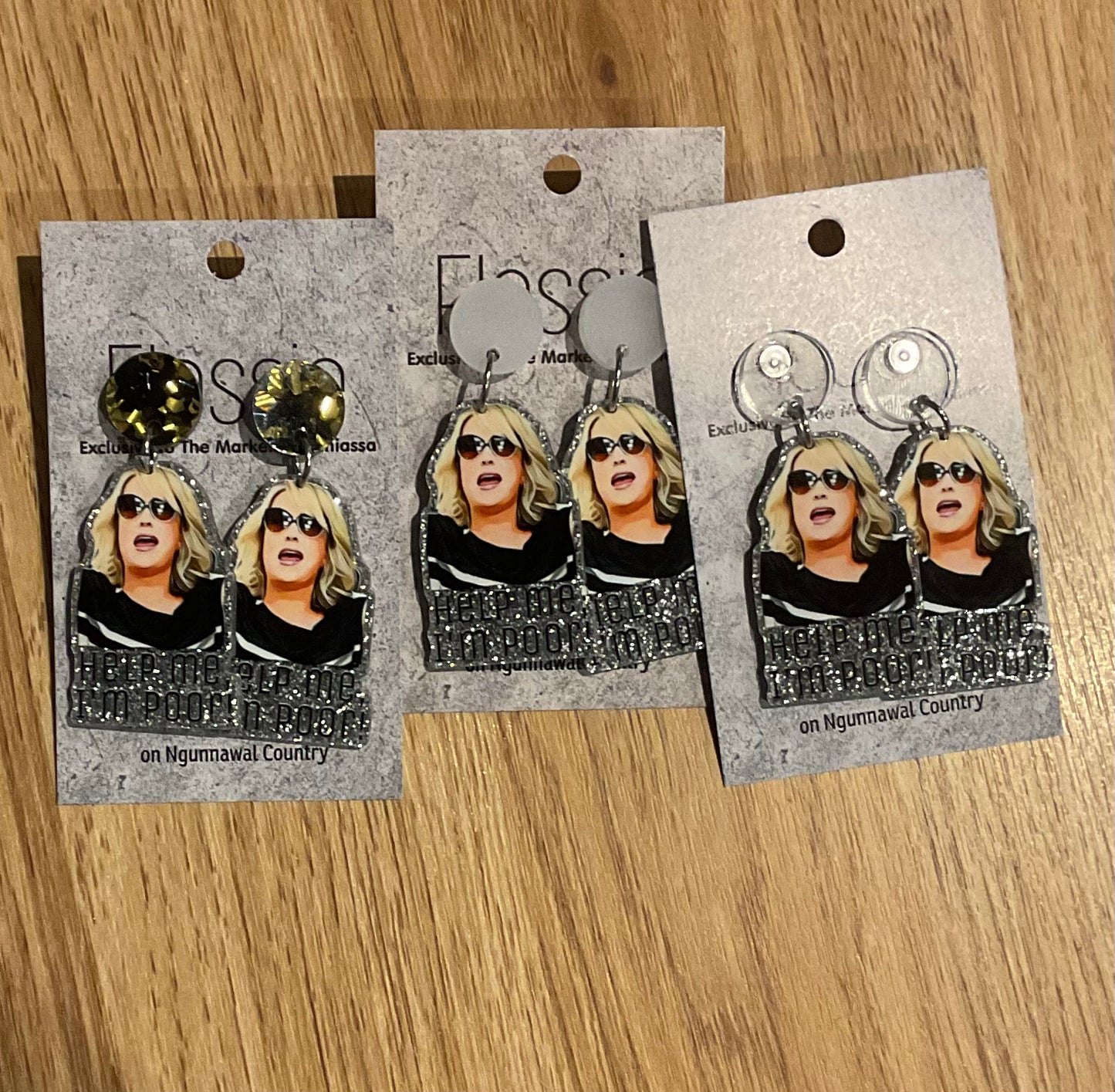 *Earrings Help Me I'm Poor Dangles