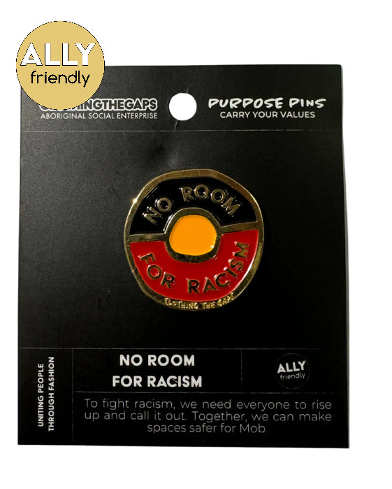 Purpose Pin No Room for Racism