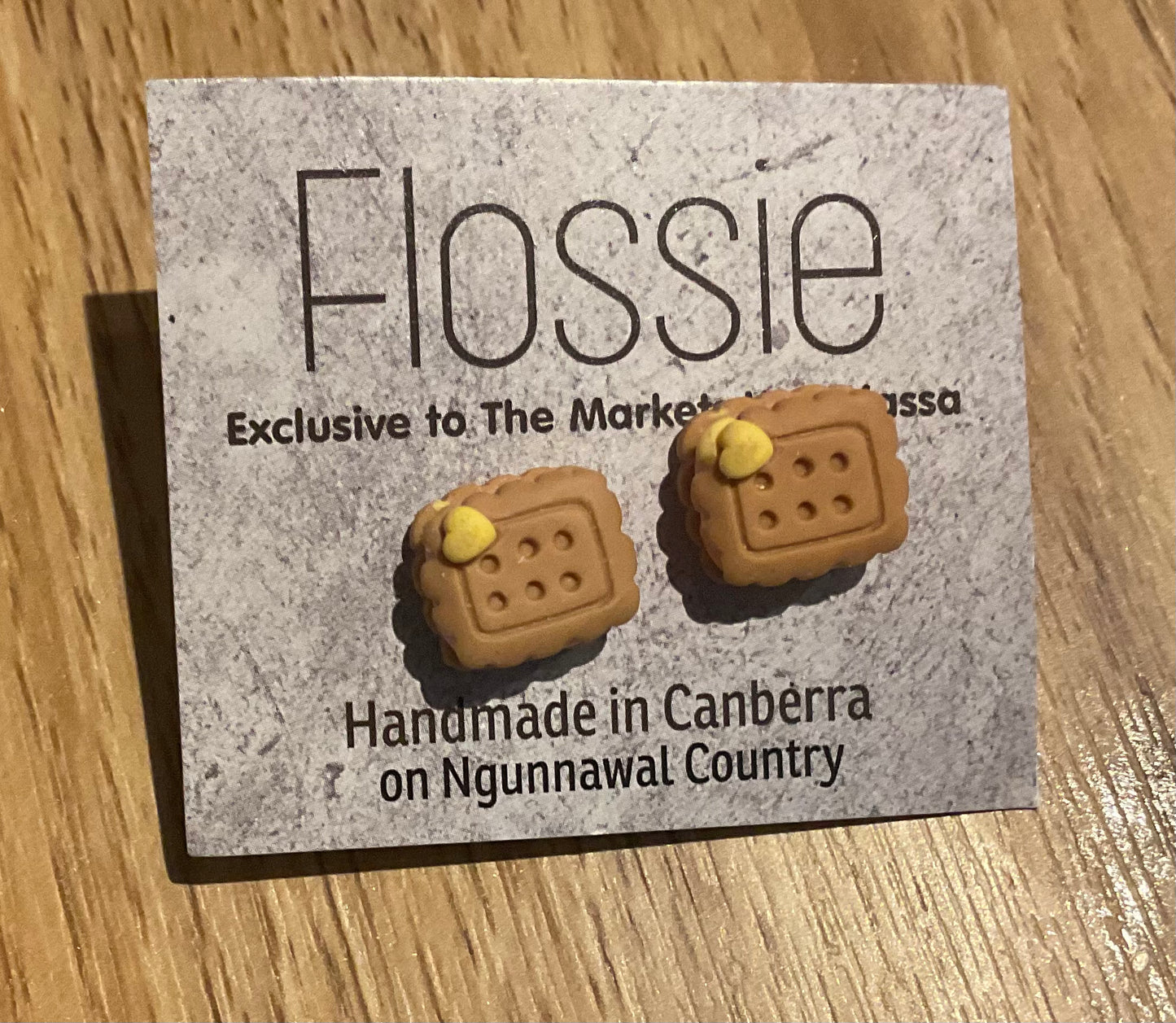*Earrings Cookie Studs