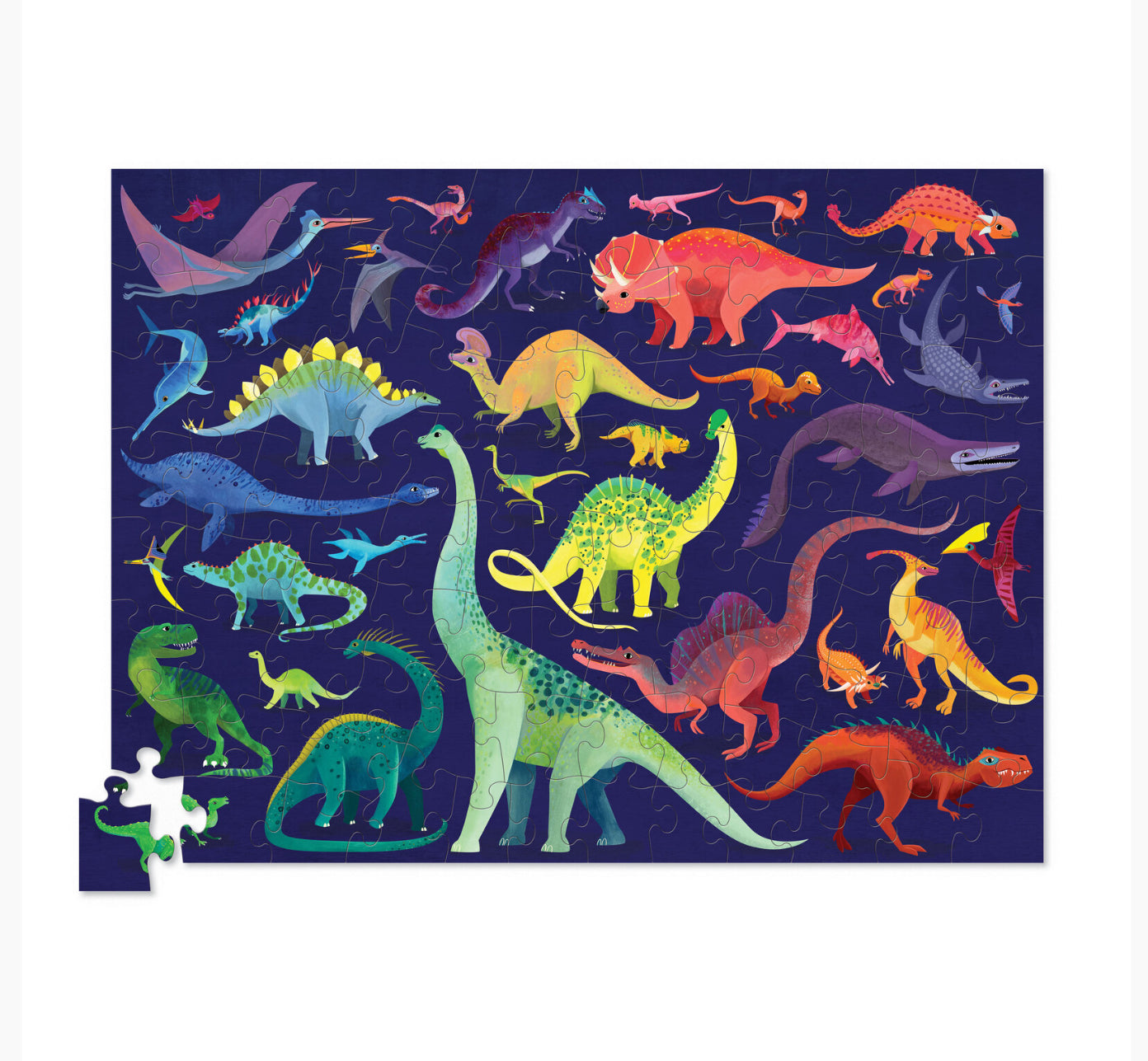 36 Animal Puzzle 100pc Dino World