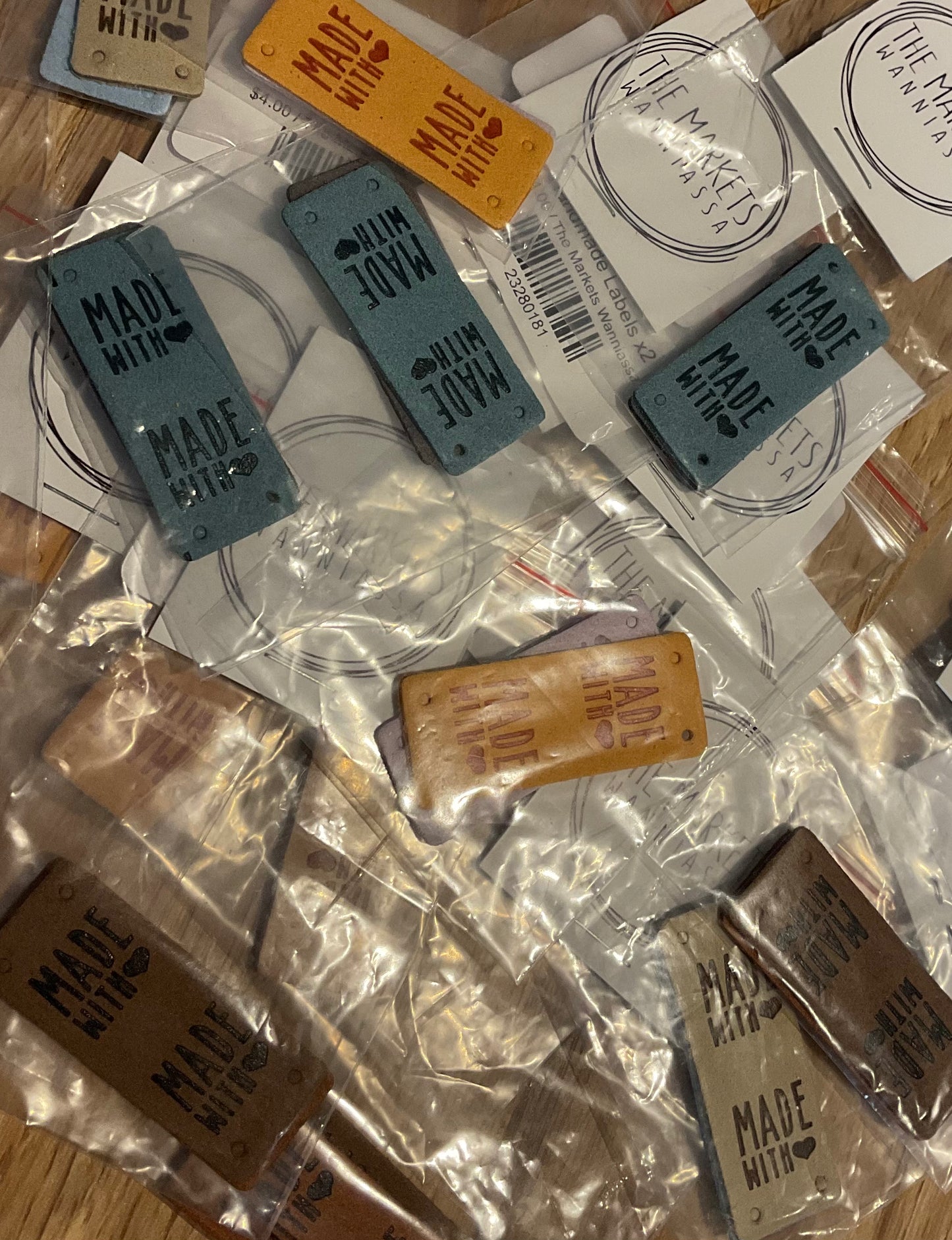 *Labels for Handmade items