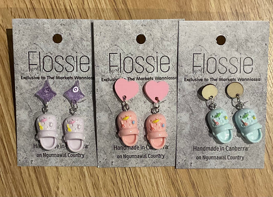 *Earrings Crocs Dangles