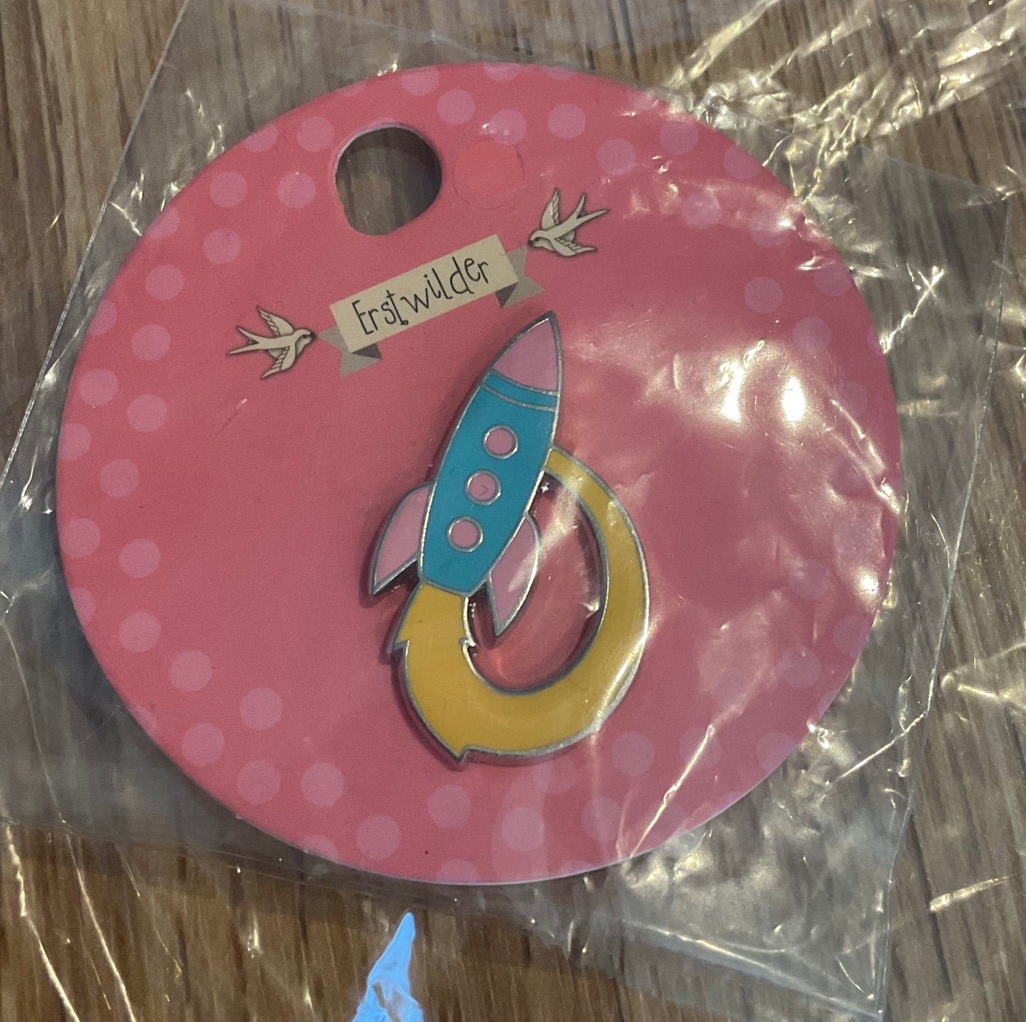 *Radical Rocket Ship Enamel Pin