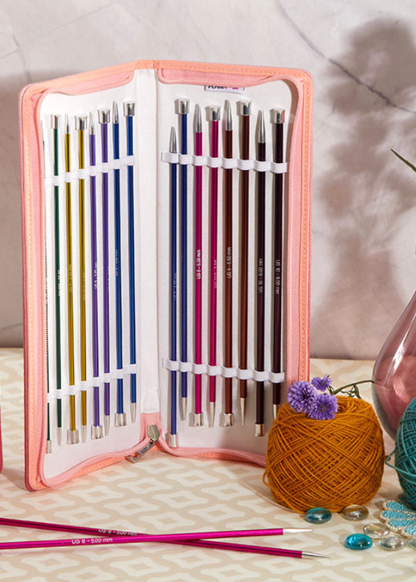 Zing Single Pointed Knitting Needles Set