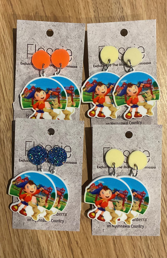 *Earrings Noddy Dangles