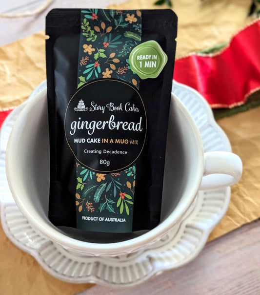 Gingerbread Mud Cake in a Mug Mix 80g