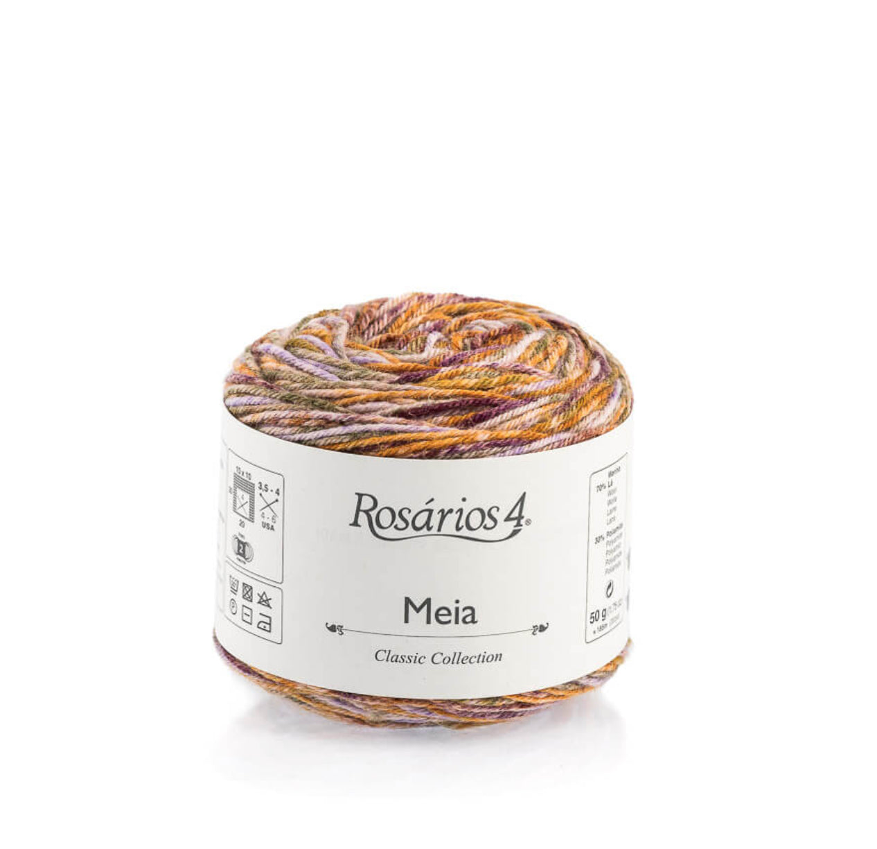 Rosarios 4ply Meia