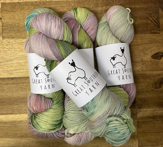 Sock Yarn 8ply -View From The Garden